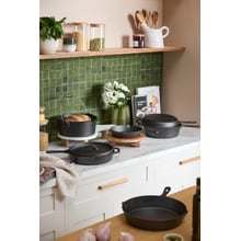 2 Piece Avondale Cast Iron Fry Pan Set